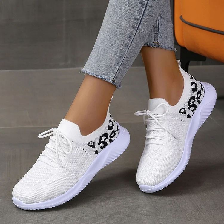Lace-Up Casual Mesh Sneakers  Stunahome.com