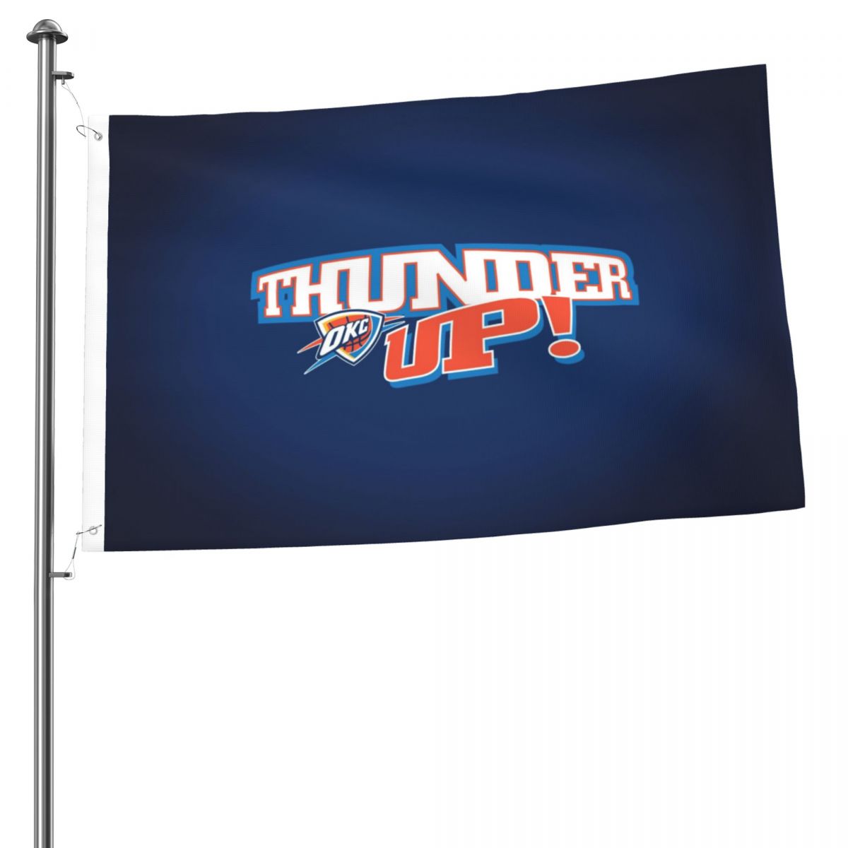 Oklahoma City Thunder Up 2x3 FT UV Resistant Flag