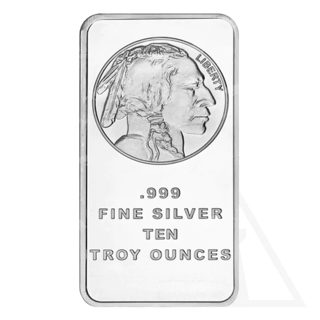 Last Day 88% OFF🔥Buffalo Silver Bar | Silvertowne Mint 999 Silver Bar