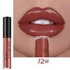 🔥12 Color Long Lasting Moist Lip Gloss Plumper Liquid Lipstick