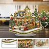 Christmas Train Diamond Dot Painting Ornament DIY Double Sided Acrylic