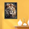 (Stamped/Counted) Watercolor Lion-11CT/14CT Cross Stitch 40*53cm