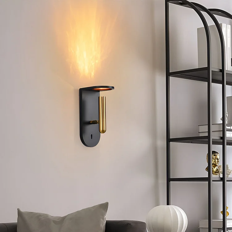Creative 3W LED Flame Effect Light Nordic Wall Lamp Wall Sconce Lighting - Appledas