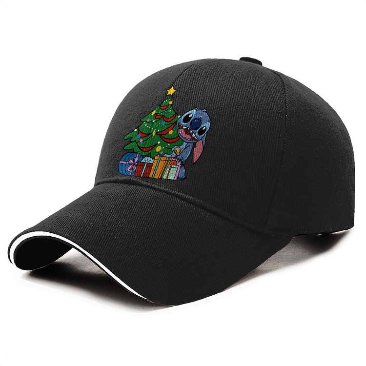 Stitch Who Received Many Gifts At Christmas, Lilo and Stitch Baseball Cap