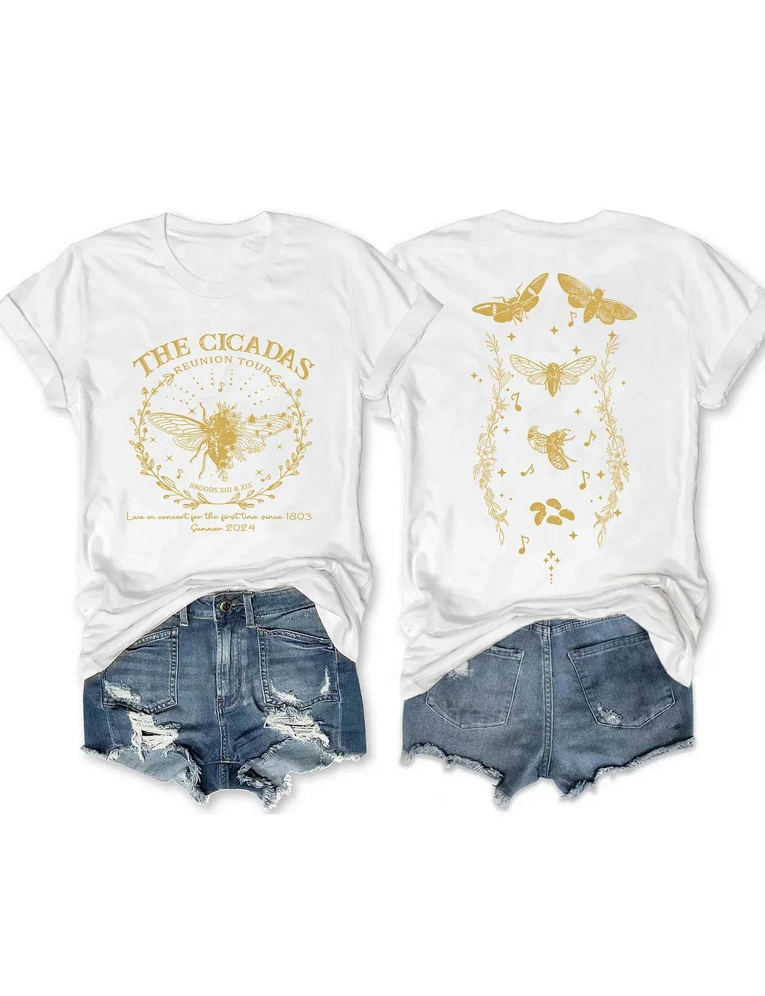 The Cicadas Reunion Tour 2024 T-shirt