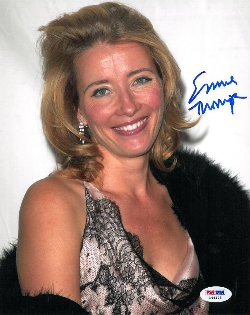 Emma Thompson Signed Authentic Autographed 8x10 Photo Poster painting PSA/DNA #T46549