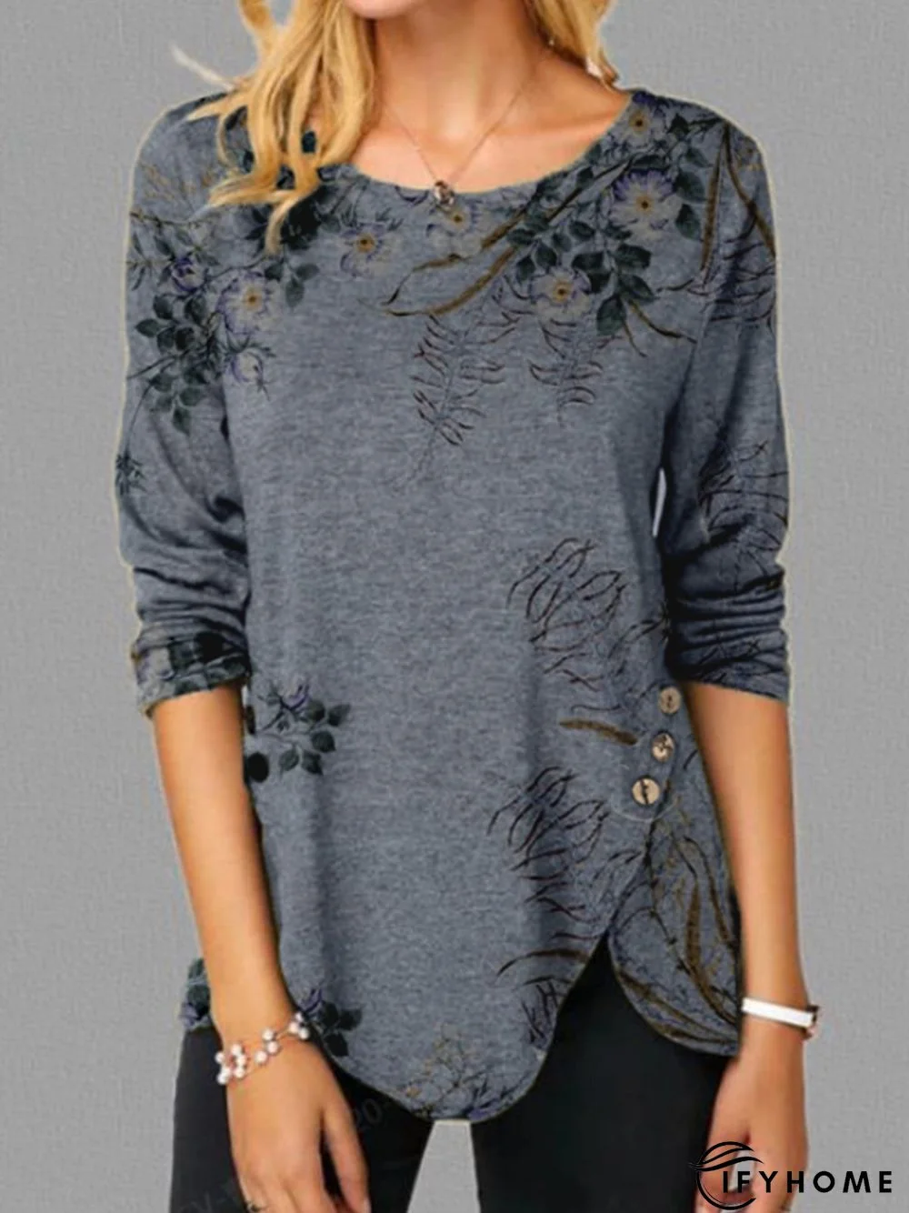 【Top Rated】Casual Women Vintage T-shirt | IFYHOME