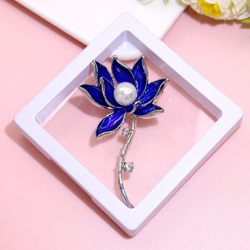 Basic Modern Style Classic Style Pin Animal Flower Alloy Plating Inlay Artificial Pearls Rhinestones Women’s Brooches