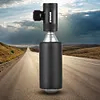 CO2 Bicycle Pump Schrader  Valve Mini Hand Pump for MTB Road Bike (Black)