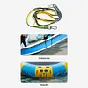 Boat Ladders Foldable Water Ladder Marine Rope Ladder for Fishing Boarding Swim