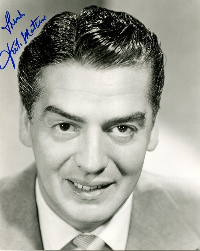 Handsome VICTOR MATURE In-person Signed Photo Poster painting