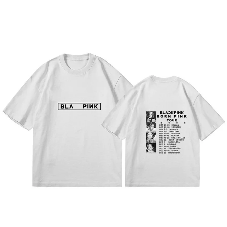 BLACKPINK World Tour Born Pink in Dallas Photo T-shirt