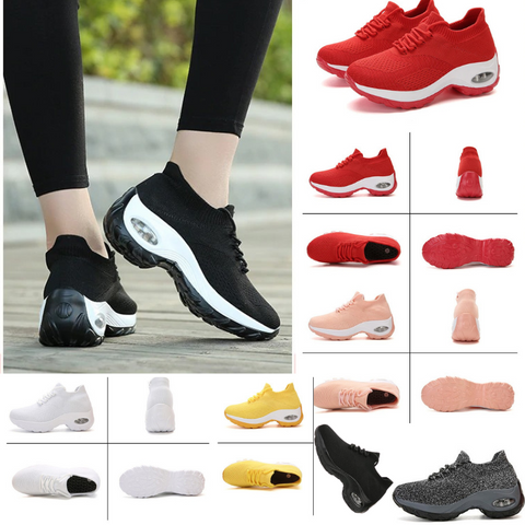 Orthopedic Walking Shoes Platform Sneakers for Women