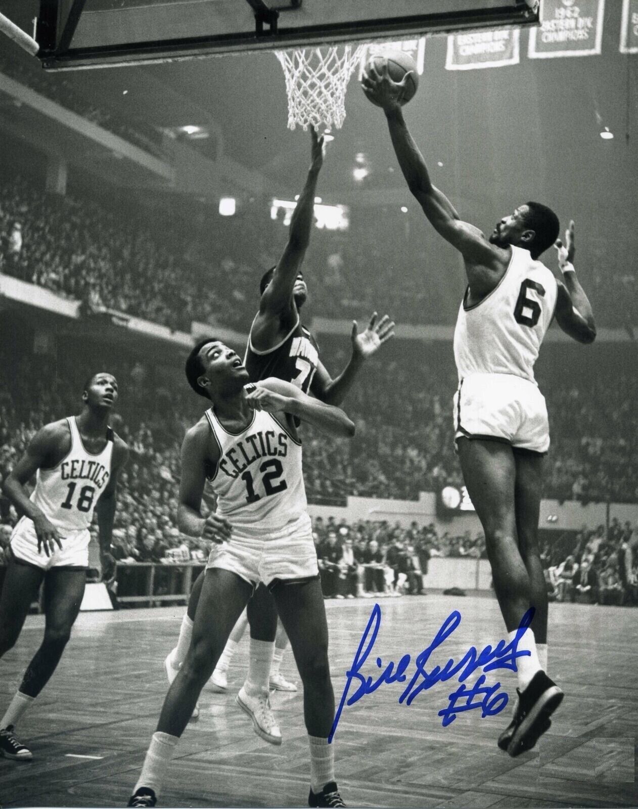 Bill Russell Autographed Signed 8x10 Photo Poster painting ( Celtics ) REPRINT