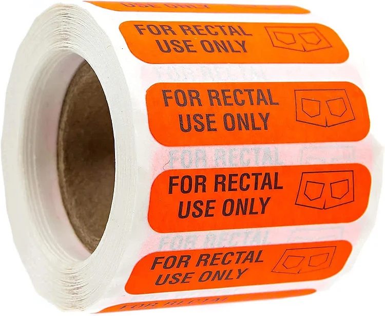 Rectal Use Only Stickers  Weloveplugs