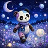 Luxury AB Velvet Diamond Painting Kit - Panda