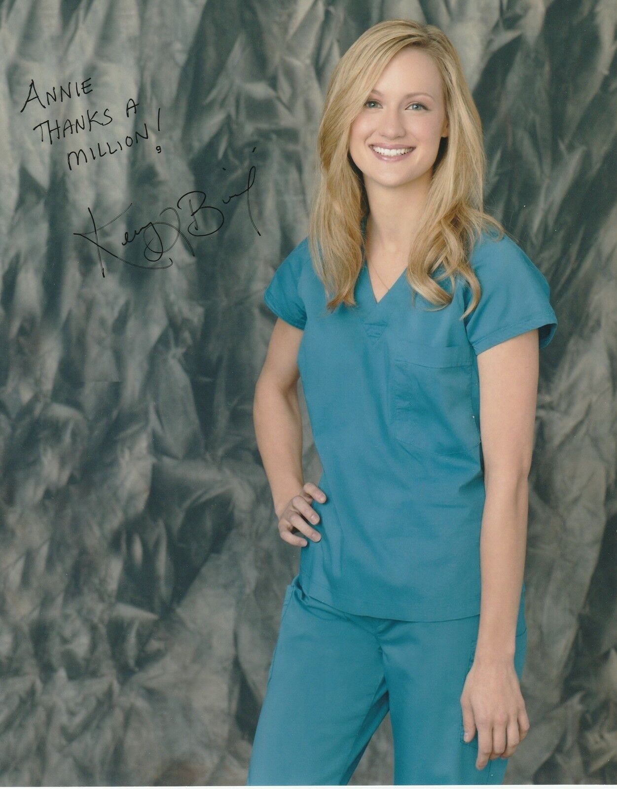 KERRY BISHE Autographed Signed SCRUBS Photo Poster paintinggraph - To Annie