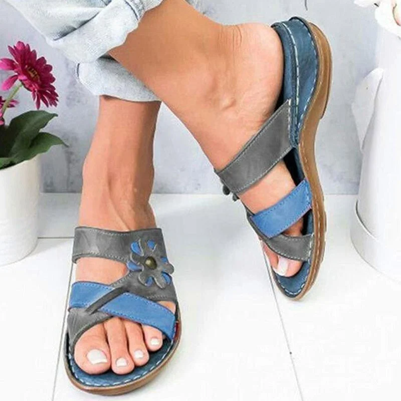Fashion Shoes Sandals Women Soft Ladies Shoes Party Shoes Woman Slip On Sandals Ladies Slipper Female Footwear Zapatos De Mujer