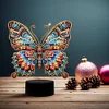 Diamond Painting Butterfly Night Light Lamp For Furniture Decoration