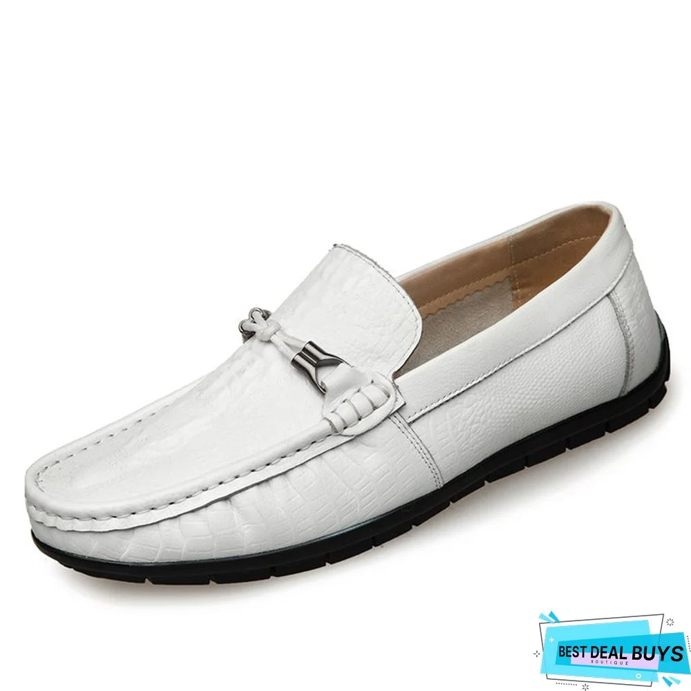 British Shoes Men's Leather Casual Shoes
