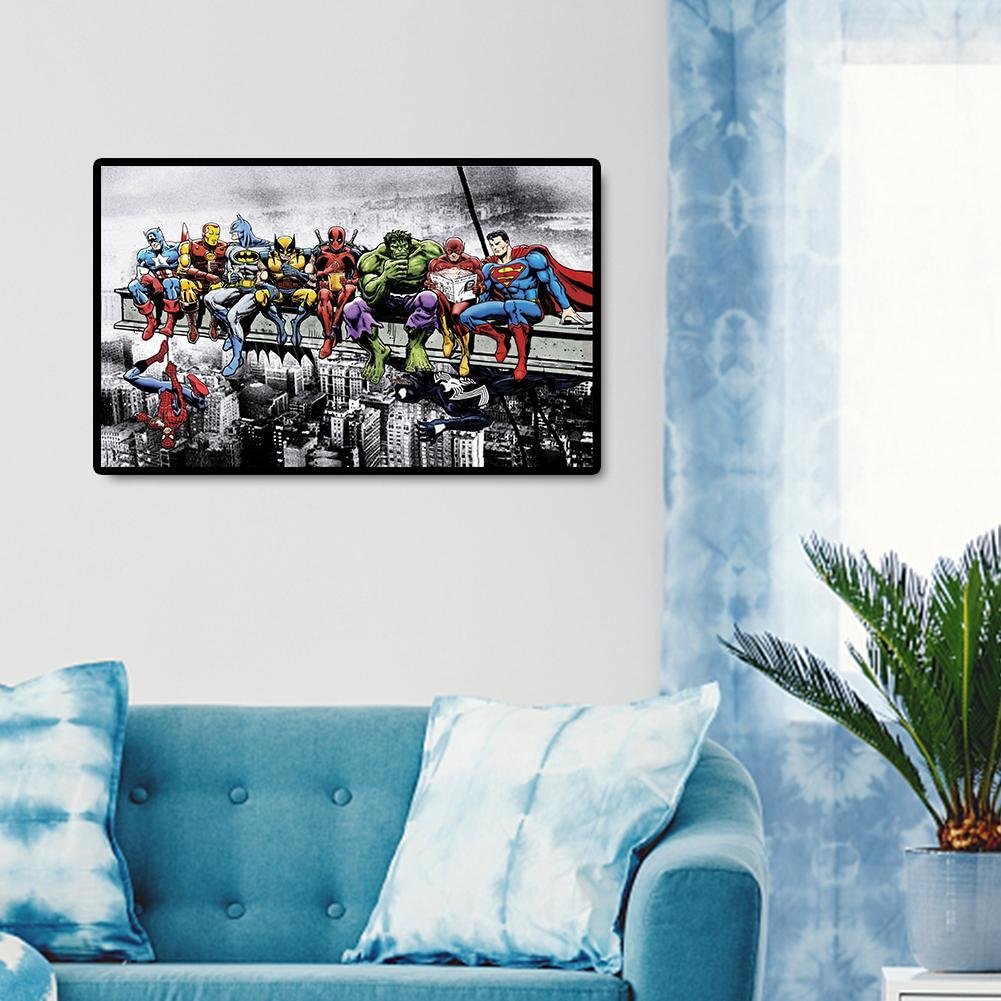 (40*50cm)Marvel Avengers - Full Square Diamond Painting