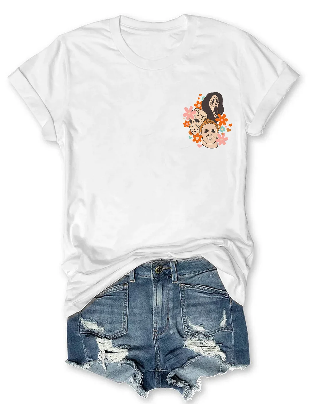 Retro Vibes Halloween T-shirt