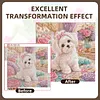 Diamond Painting -5D Full Round Drill Maltese Puppy(40x40cm)