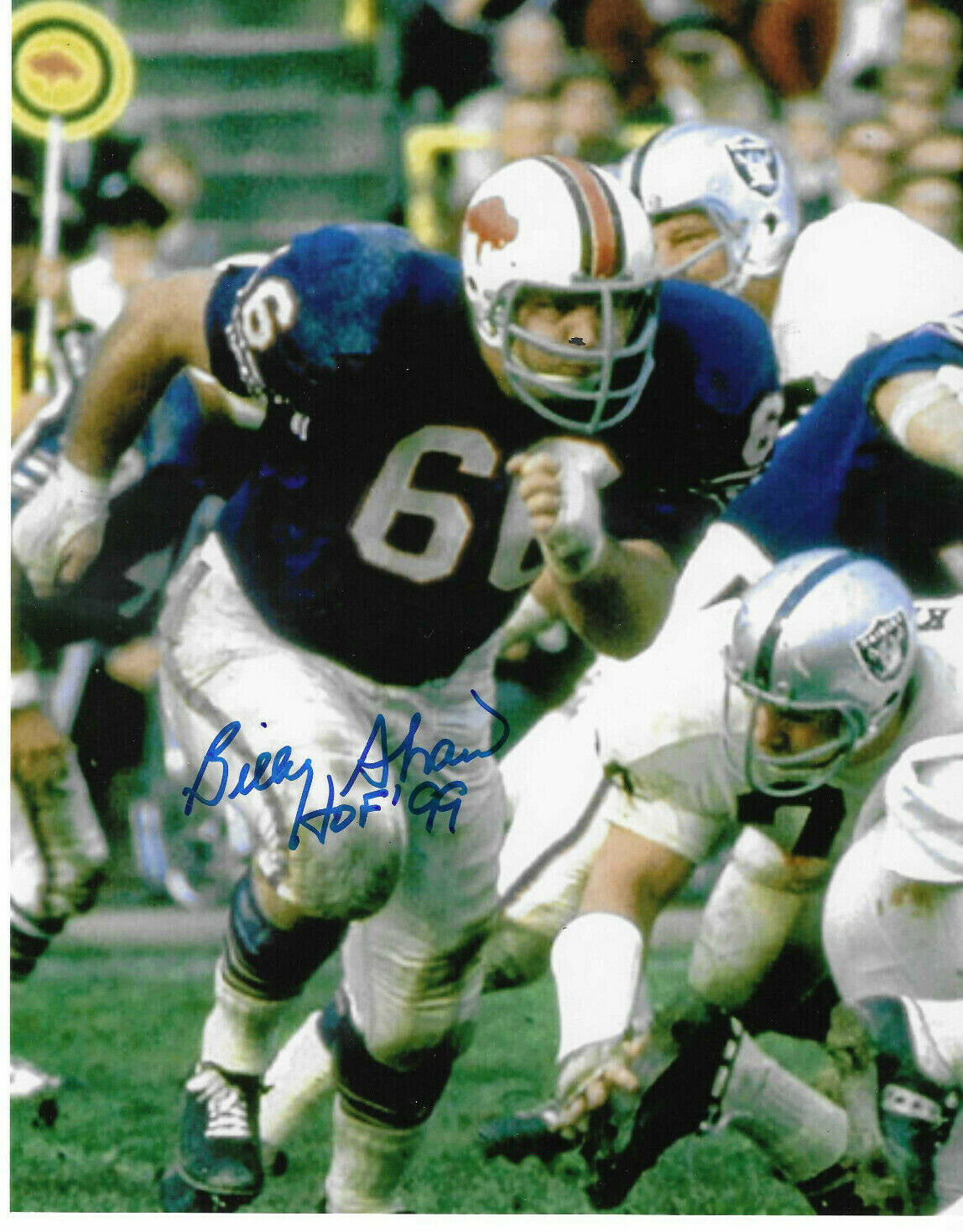 Billy Shaw Authentic Signed 8x10 Photo Poster painting Autographed, Buffalo Bills, NFL HOF