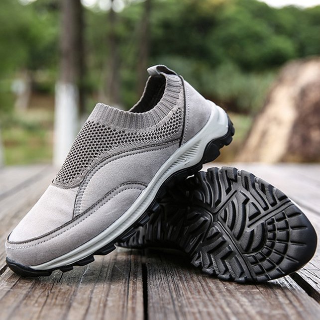 Men's good arch support outdoor breathable sleeve sports shoes