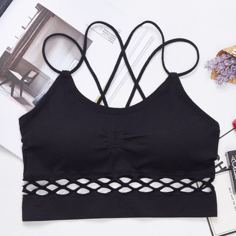Fashion Women Lady Casual Top Ladies Sleeveless Strapless Ruched Slim Crop Top Camisole Female Clothing Tanks