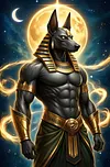 Luxury AB Velvet Diamond Painting Kit - Pharaoh of the Night
