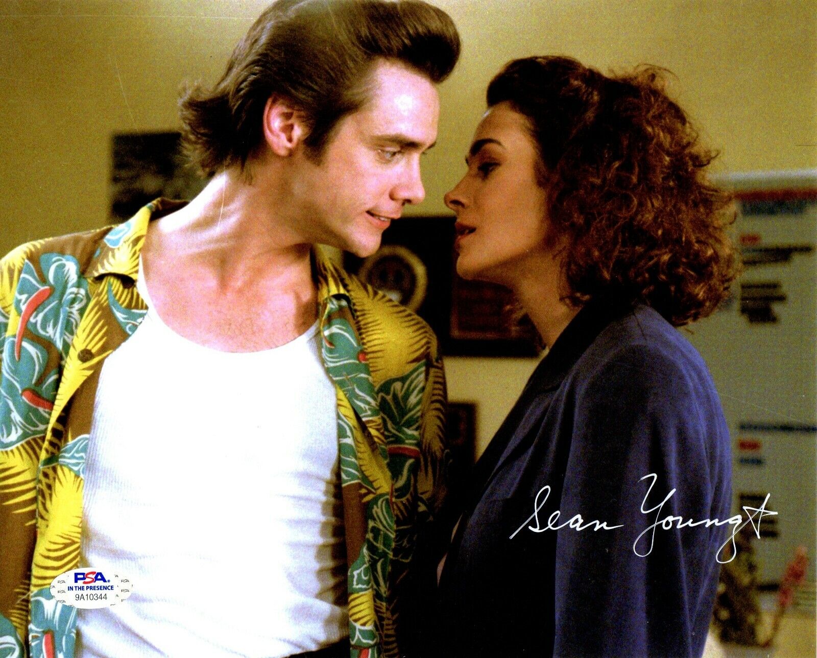 Sean Young autographed signed 8x10 Photo Poster painting Ace Ventura Ray Finkle PSA Witness