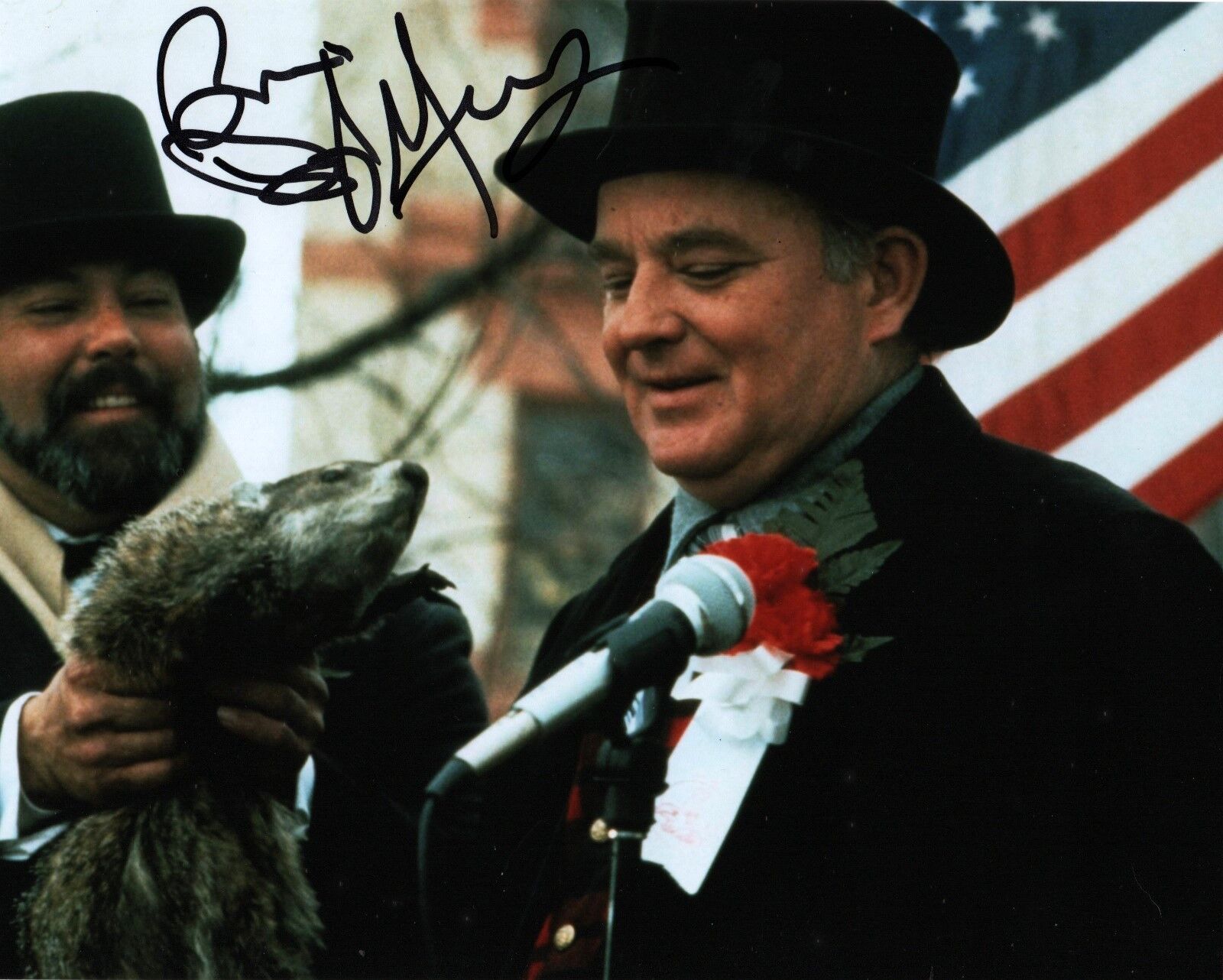 Brian Doyle-Murray REAL hand SIGNED 8x10 Photo Poster painting #1 COA Groundhog Day