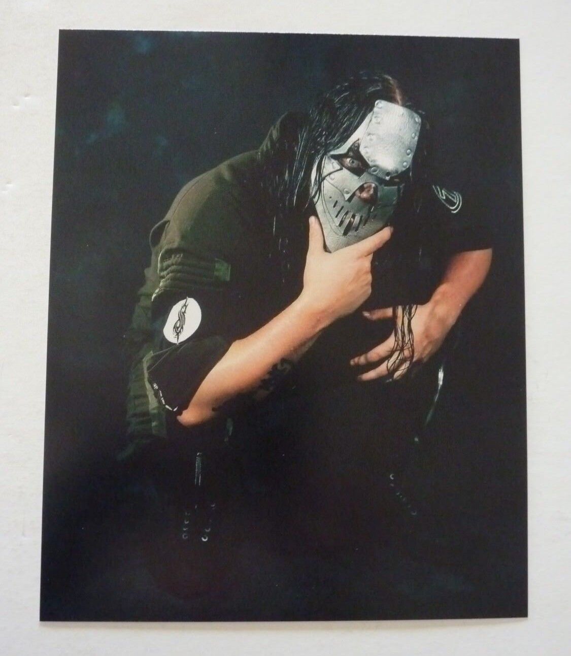 Mick Thompson Slipknot 8x10 Color Promo Photo Poster painting #5