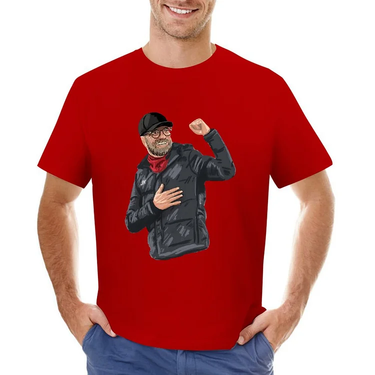 Jurgen Klopp Men's Soccer Culture Tee