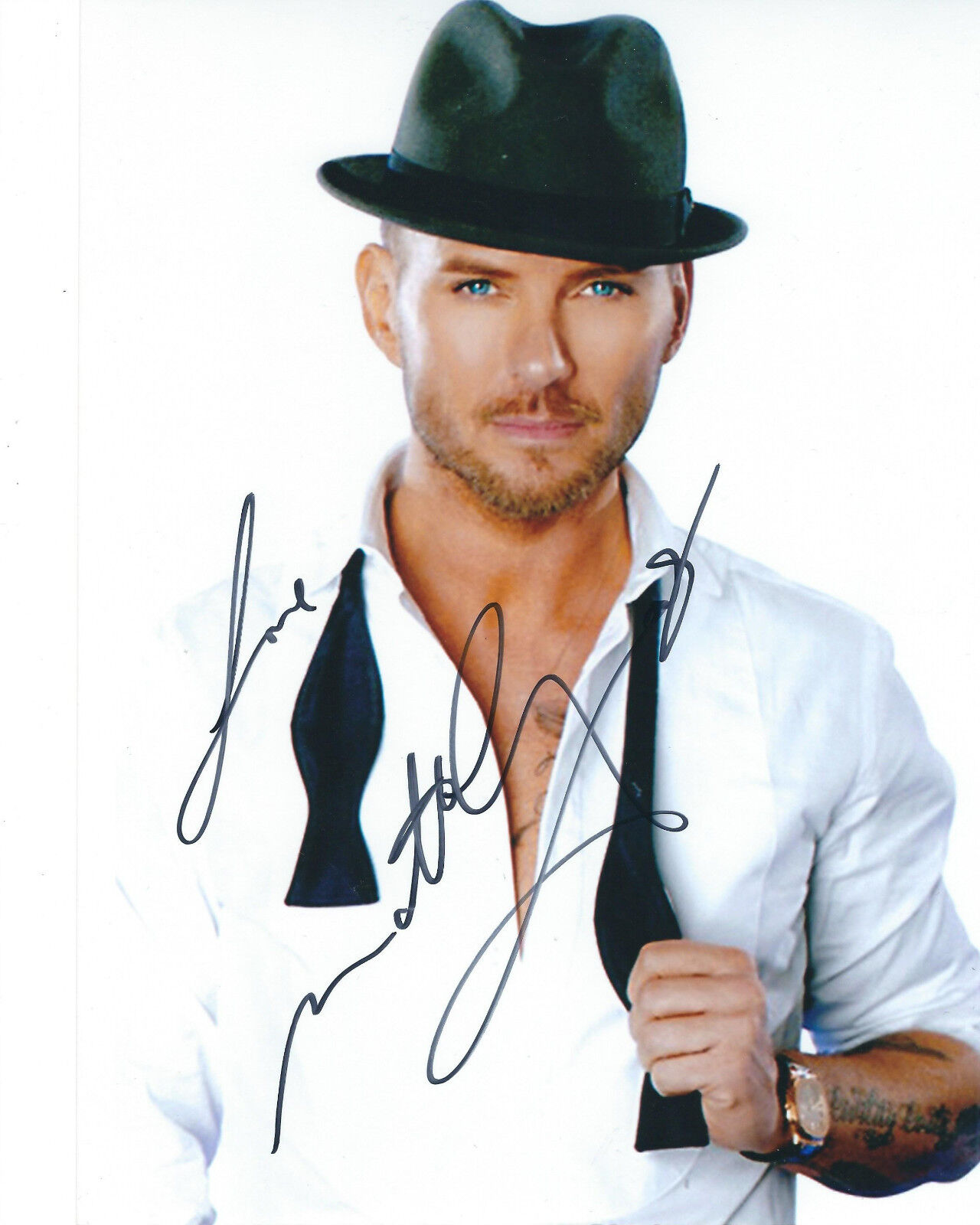 MATT GOSS LAS VEGAS HEADLINER GLAMOUR SHOT AUTOGRAPHED Photo Poster painting SIGNED 8X10 #3