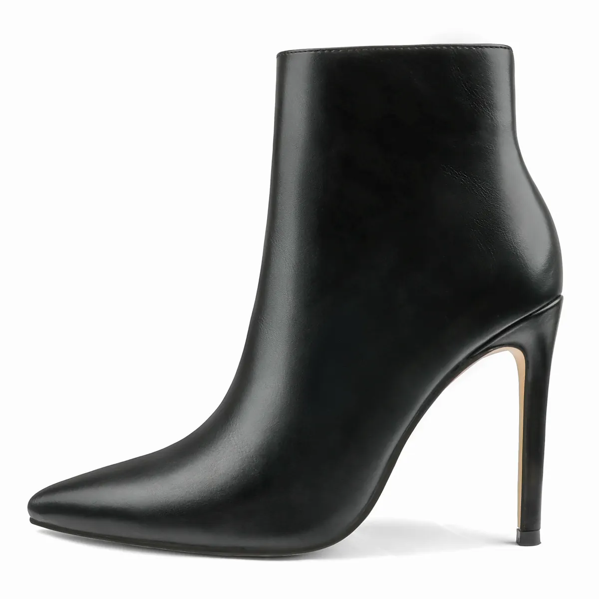10cm/3.94" Women's Closed Pointed Toe Stilettos Heels Ankle Boots