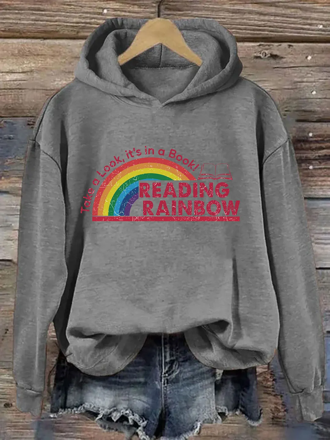 Reading Rainbow Hoodie