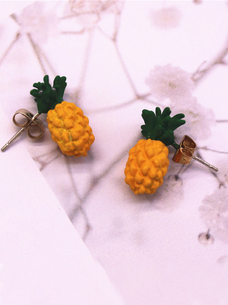 Flowers And Fruits Funny Earrings wearshes