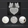 Kits de peinture en perles en forme de c&oelig;ur papillon DIY pour adultes d&eacute;butants d&eacute;coration murale &agrave; la maison peintures de perles en pierres pr&eacute;cieuses, arts plastiques 25x25cm sans cadre