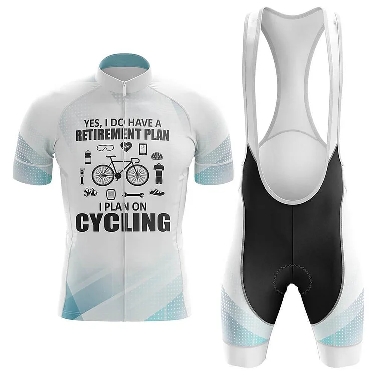 Retirement Plan V2 Men's Short Sleeve Cycling Kit