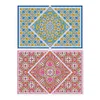 2Pcs Diamond Painting Mandala Placemat