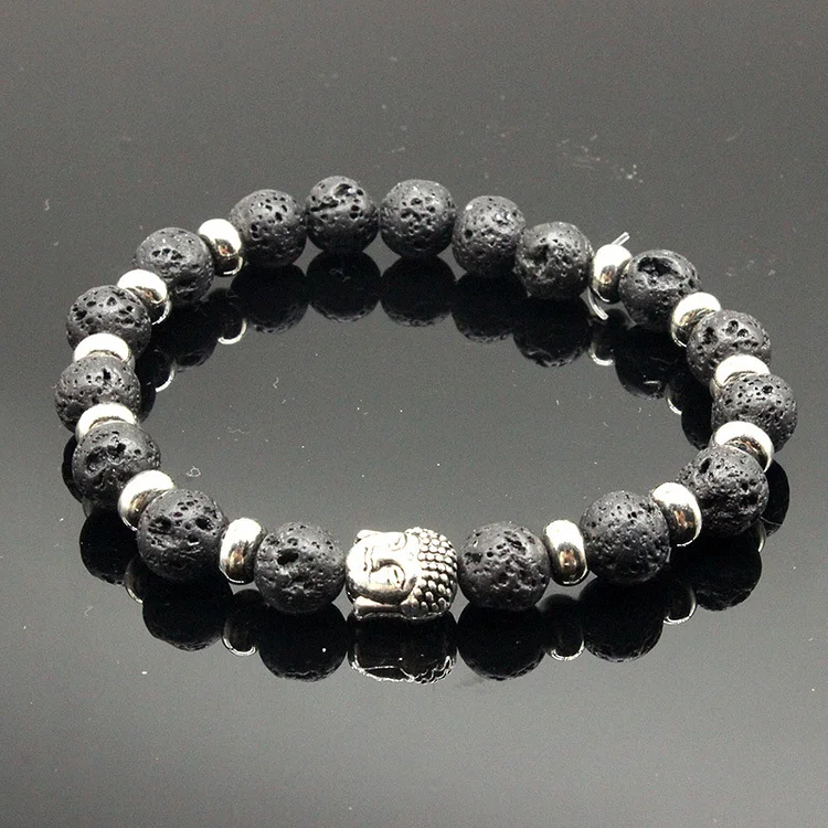 Volcanic Lava Stone Bracelet