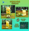 Eevee Family Cosplay Pikachu Enjoying Afternoon Tea Set - Pokemon Resin Statue - QN Studios