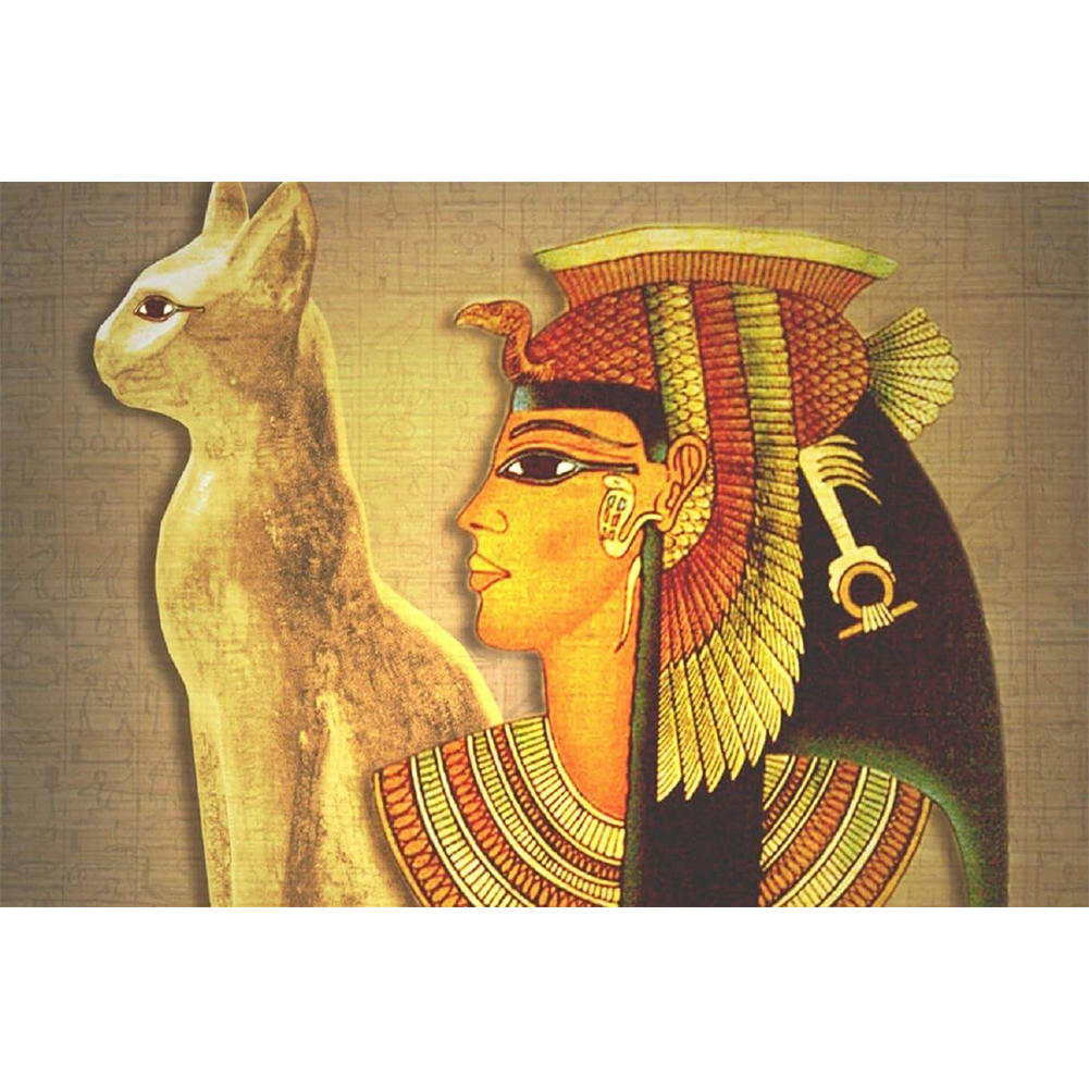 

King Queen - 11CT Stamped Cross Stitch - 55*40CM, 501 Original