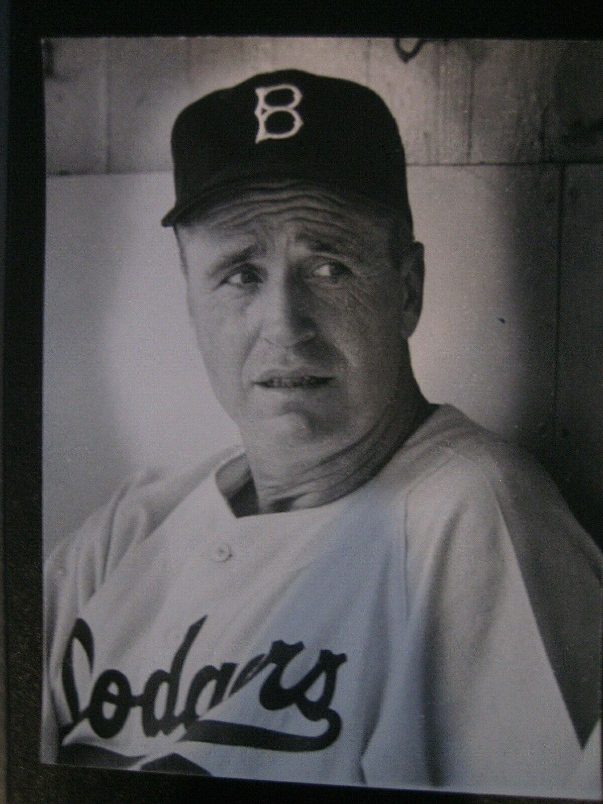 Walter Alston Arthur Rickerby 1955 10 x 13 Press Original Photo Poster painting Brooklyn Dodgers