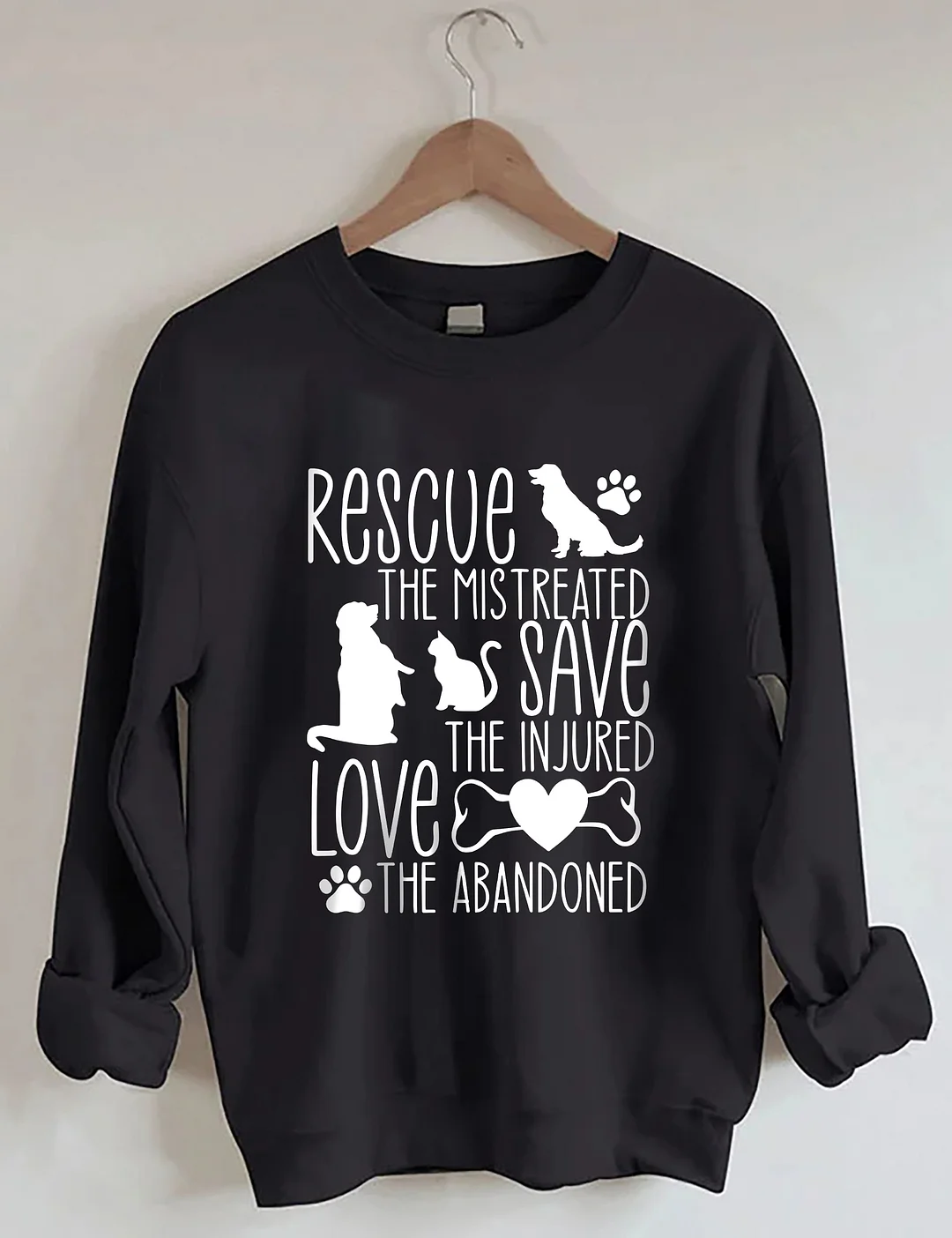 Save Animals Sweatshirt