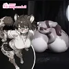 Shira Snow Leopard Furry Sex Doll &ndash; Original Anthro Torso with Dual Channels