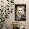 (40*60cm)Cat - Full Round Drill Diamond Painting