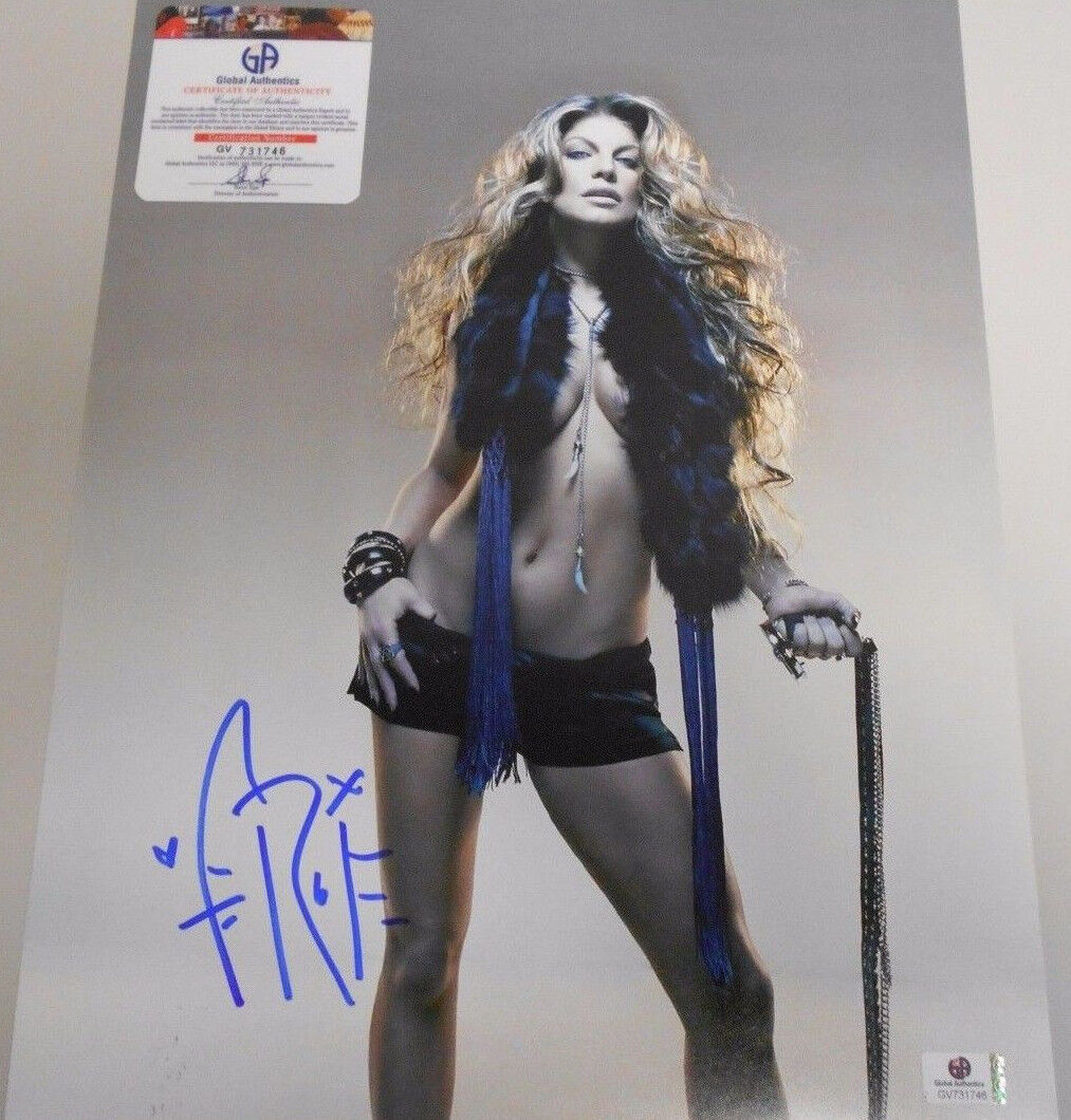 FERGIE* GA CERT * LEAD SINGER - BLACK EYED PEAS * 11 X 14 * HI RES Photo Poster painting